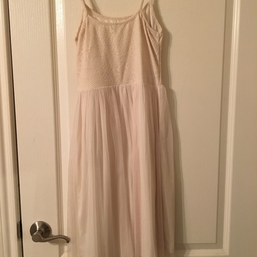 Cream Dress
